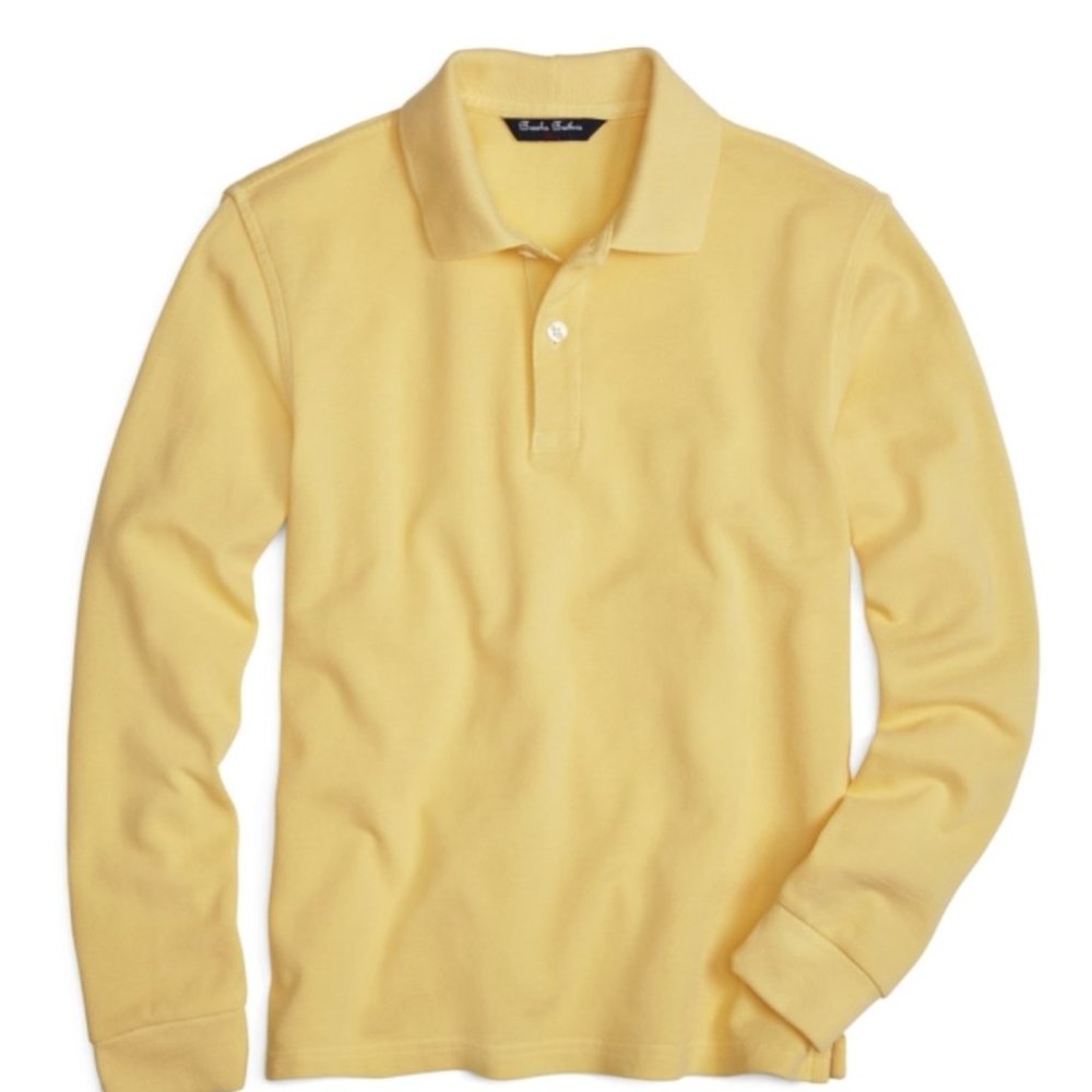 Brooks Brothers, Boys M, Yellow